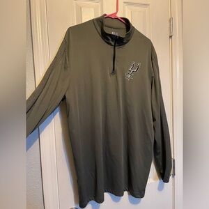 NBA San Antonio Spurs Long Sleeved Quarter Zip